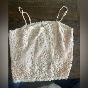 Tiny Anthropologie size small worn once lace crop